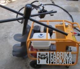 Rent reverse manual hydraulic yamobura with a petrol drive for two operators instar EGB 9999