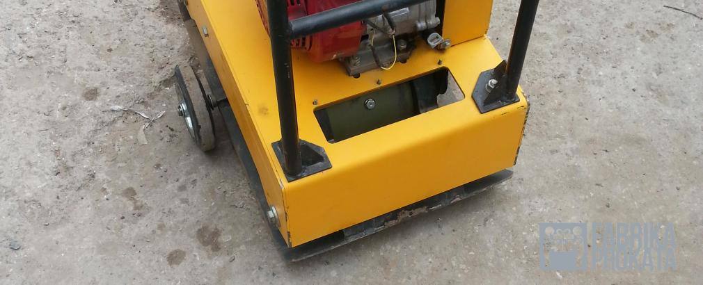 Rent vibratory plate 300 kg