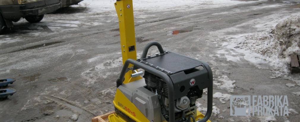 Rent vibratory plate 340 kg