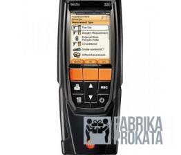 Rent the kit, the testo 320 with H2-compensated Smart probe testo 510i