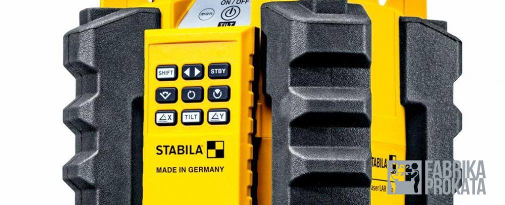 Rent a rotary laser level STABILA LAR 350 Set