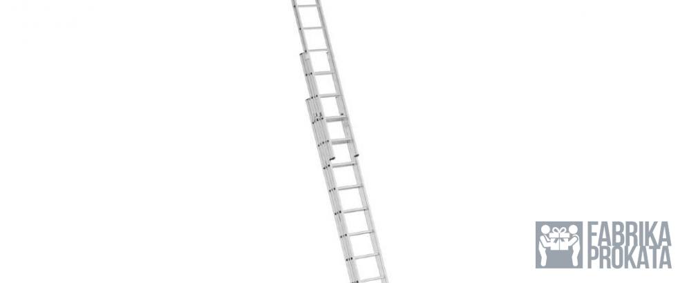 Rent the ladder universal 3-section 10-meter