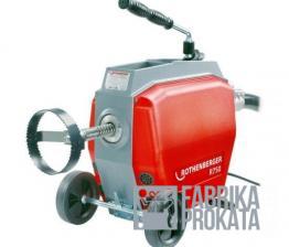 Rent a portable electrical machine for cleaning pipe 900Вт Rothenberger R750