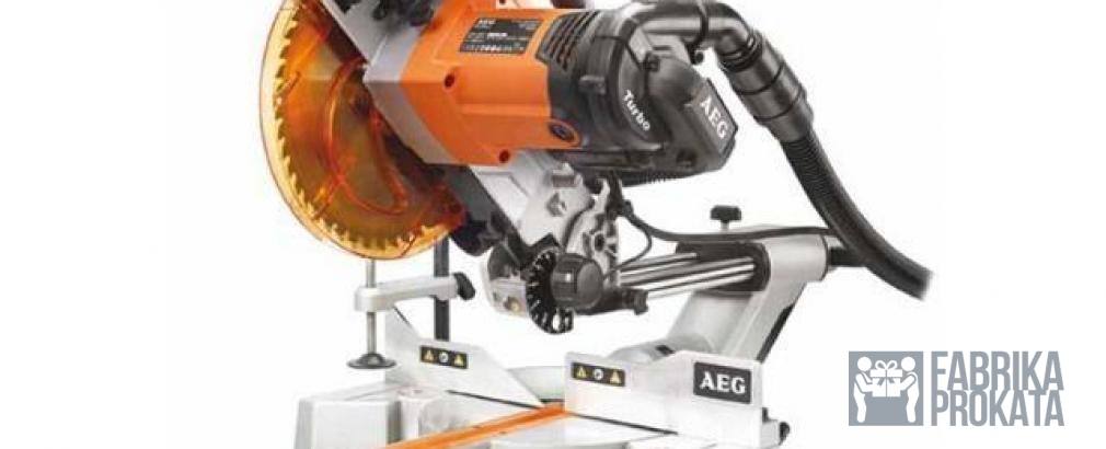 Rent mitre saw AEG-305