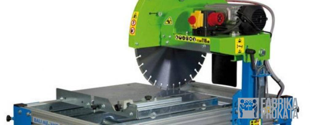 Rent a stone cutting machine SIMA Bali 500 Mekano (380 V)