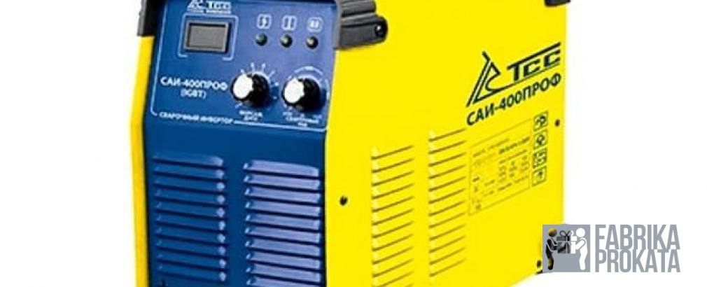 Rent welding machine inverter type TSS SAI-400